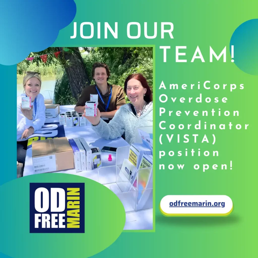 Join Our Team - Americorps VISTA overdose prevention coordinator position now open!