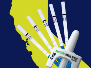 Fentanyl test strips and naloxone nasal spray