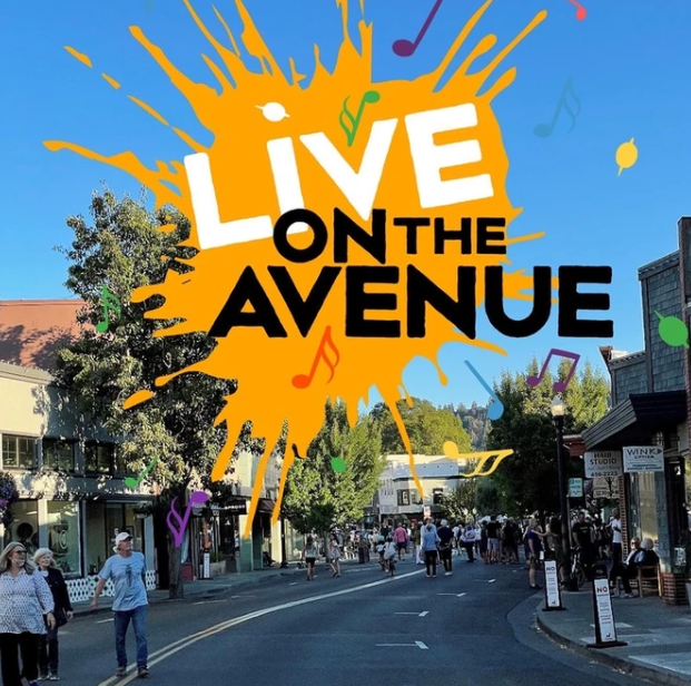 Live on the avenue logo