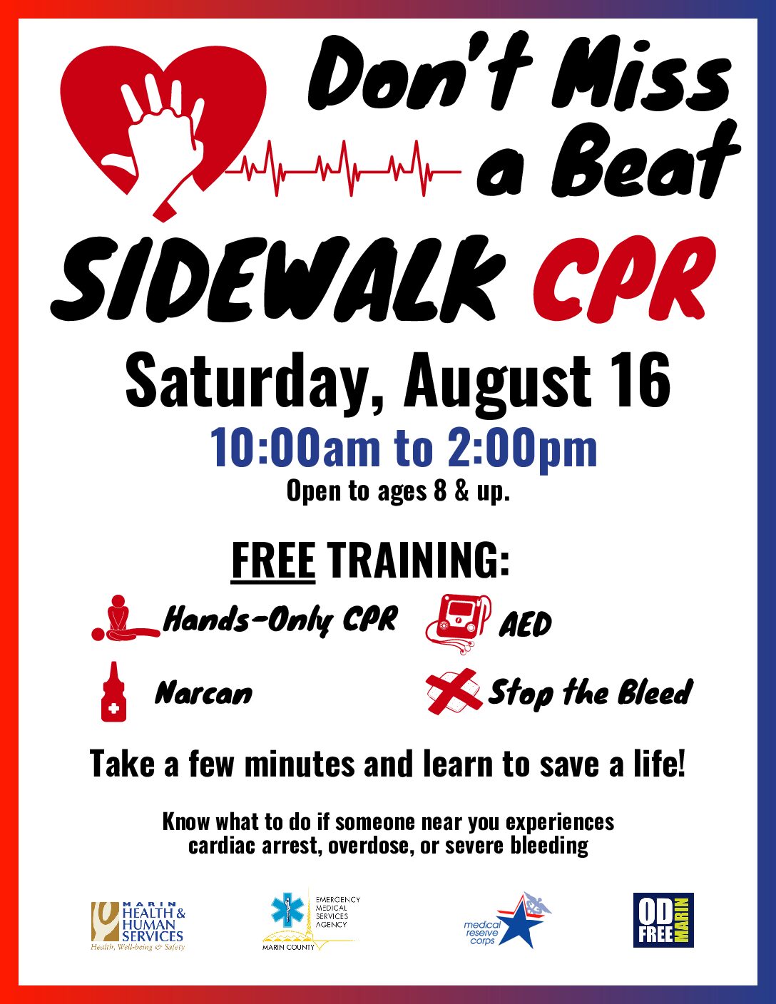 2025 Sidewalk CPR Poster